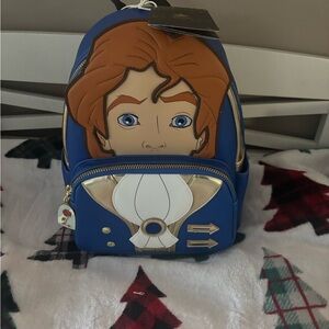Loungefly Blue and Brown Kids Backpack